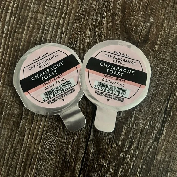 White Barn Champagne Toast Car Fragrance Refills - Light Pink - Picture 2 of 3